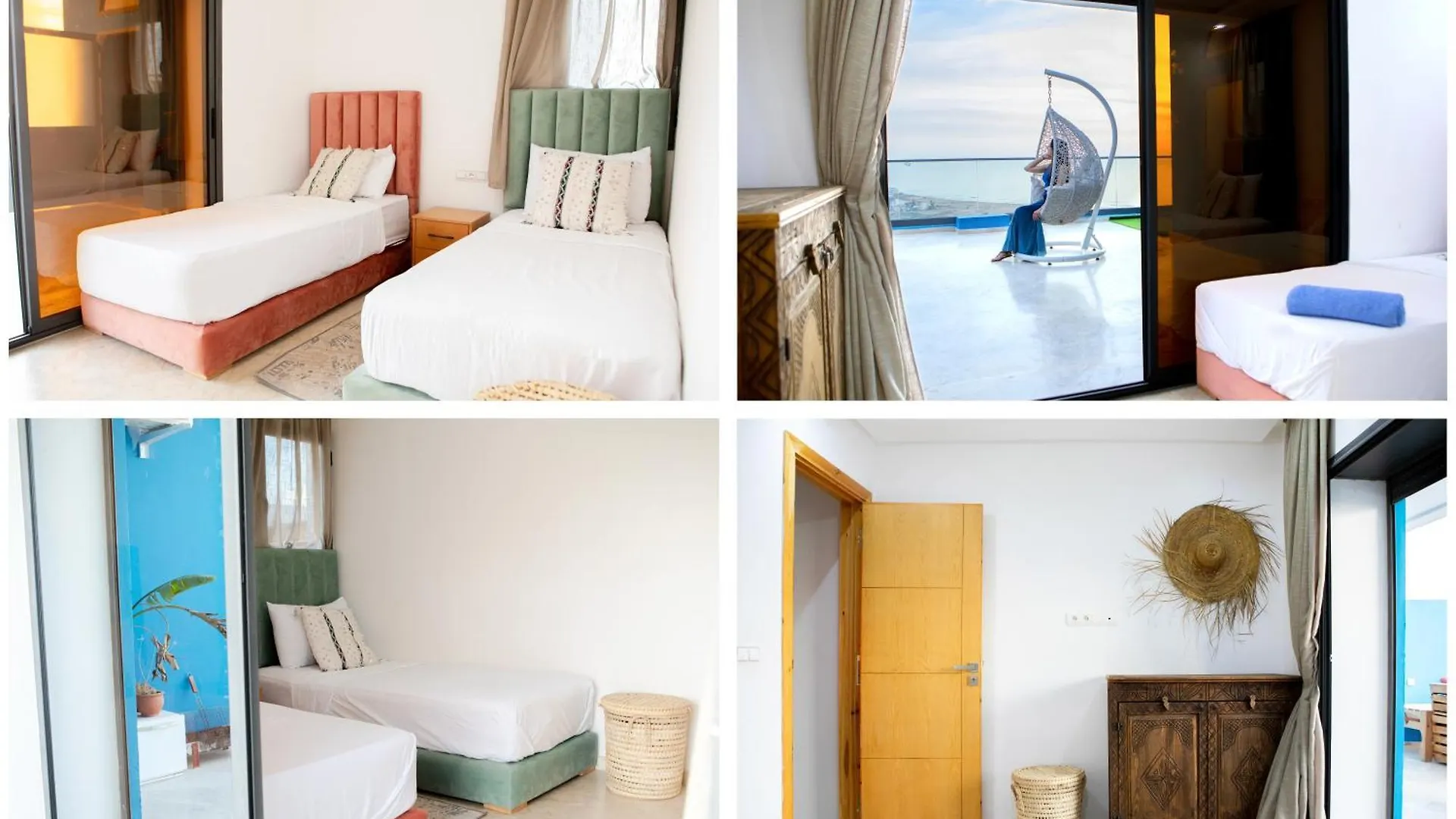 Location Avec Terrasse Vue Sur Mer Tamraght A 10 Min De Taghazout Agadir